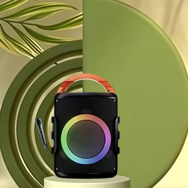 FRONY DJ Box 20W Bluetooth Speaker with FM Radio, Mic, RGB Light & 4 hour's backJK514 20 W Bluetooth Party Speaker