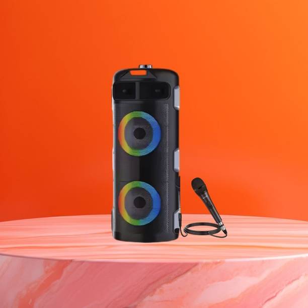 FRONY DJ Box 40W Bluetooth Home Audio Speaker & FM Radio with Mic ,USB Pen DriveTU312 40 W Bluetooth Party Speaker