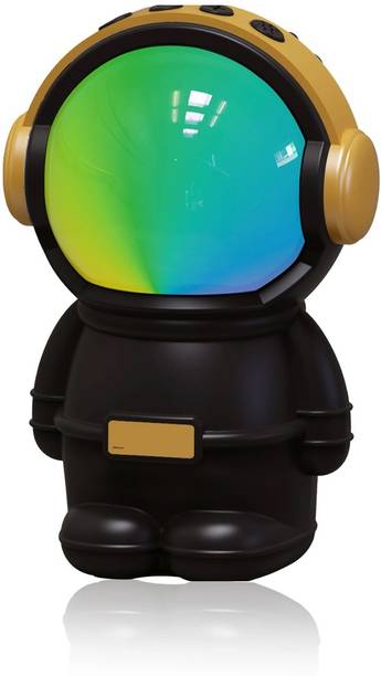 Techpunch New Astronaut Portable Premium High Base Sound with Multicolor LED Lights 5 W Bluetooth Speaker