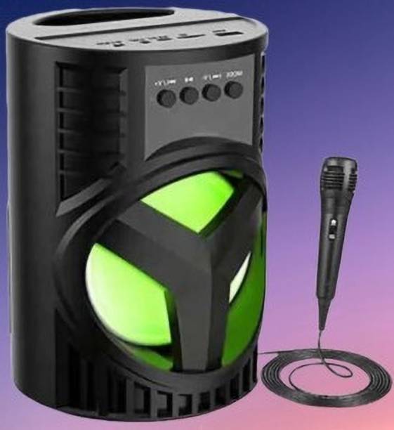 IMMUTABLE Speaker With Mic, Party Speaker Bluetooth OIU21 56 W Bluetooth Party Speaker