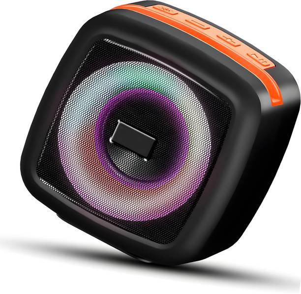 XVEP X-911 Hot Selling Super Bass Portable Wireless BT Speakers with RGB LED Lights 5 W Bluetooth Party Speaker