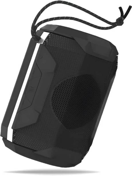 BVEXO BassBlaze 5W Bluetooth Speaker: Power Bass, Long Battery, RGB Glow 5 W Bluetooth Party Speaker