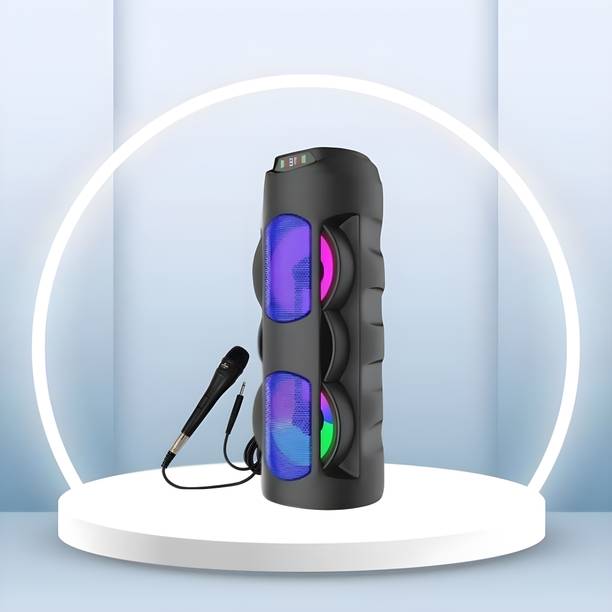 GUGGU DJ Box 30W Bluetooth Home Audio Speaker & FM Radio with Mic ,USB Pen DriveOW370 30 W Bluetooth Party Speaker