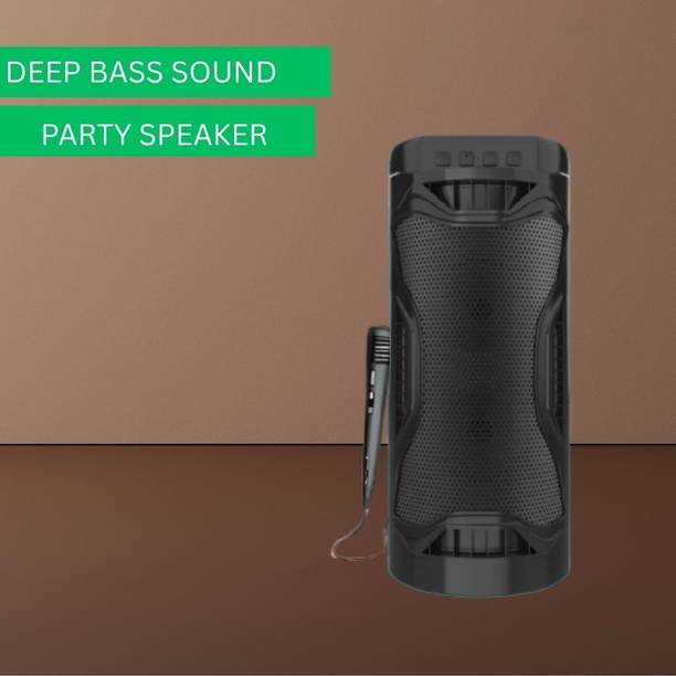 PARADISEECOM Bubble (WIRELESS BLUETOOTH PARTY SPEAKER)With Wire Mic & Crystal Clear SoundV62 30 W Bluetooth Party Speaker