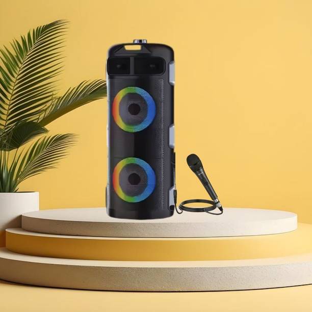 FRONY DJ Box 40W Bluetooth Home Audio Speaker & FM Radio with Mic ,USB Pen DriveTU491 40 W Bluetooth Party Speaker
