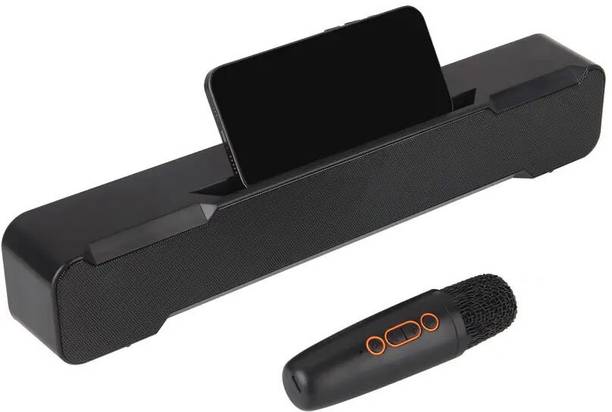Techpunch (Portable Speaker with mic SOUNDBAR) Dynamic Thunder Sound 2400mAh 10 W Bluetooth Soundbar