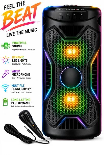 LIMBRO party speaker 1000 W Bluetooth Party Speaker