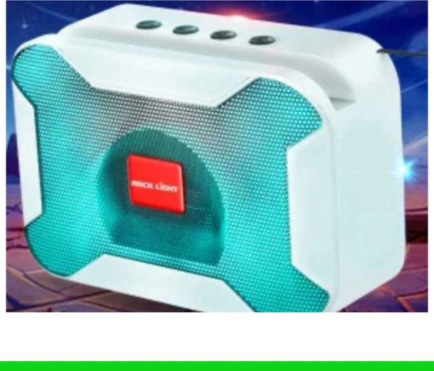 gadget bloom Bluetooth Speaker RGB LED Lights, Deep Bass SoundA109 5.6 W Bluetooth Party Speaker
