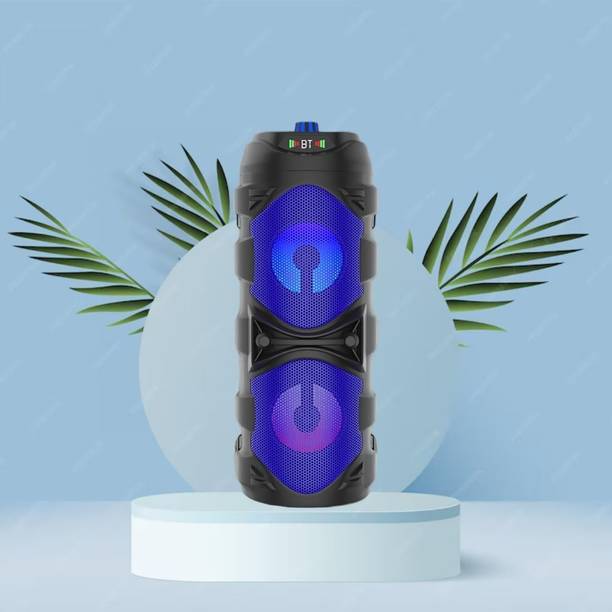 FRONY DJ Box 50w Speaker 2000mAh battery & FM Radio with Mic Bluetooth speakerQW186 50 W Bluetooth Party Speaker