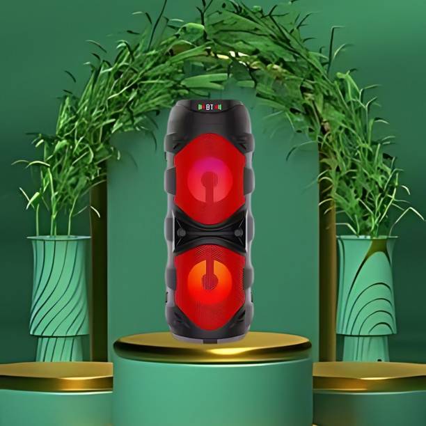 FRONY DJ Box 50w Speaker 2000mAh battery & FM Radio with Mic Bluetooth speakerQW362 50 W Bluetooth Party Speaker