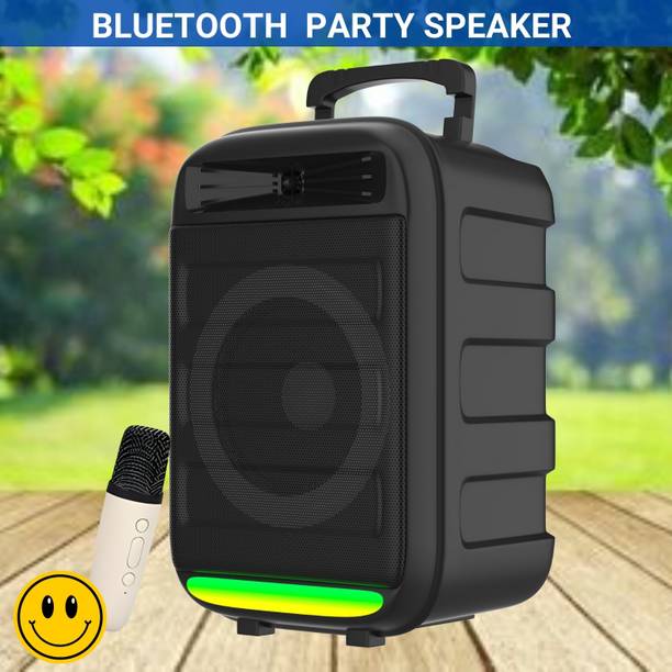 YAROH Monster (BLUETOOTH TROLLEY SPEAKER) Dynamic Thunder Sound With Karaoke MicMI243 35 W Bluetooth Party Speaker