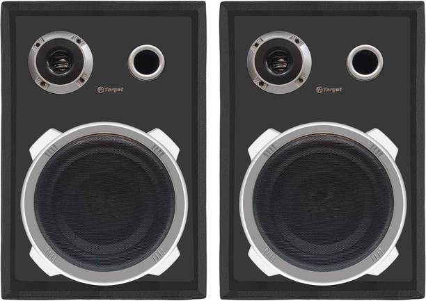 Target Target TT-306 HI-FI Sound Multimedia Speakers (2 NOS) 8" with TWEETERS 90 W Party Speaker