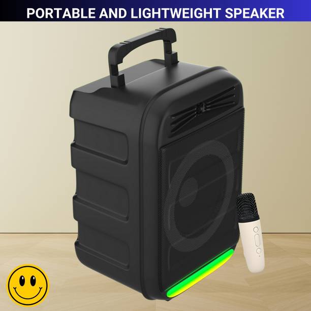 YAROH Monster (BLUETOOTH TROLLEY SPEAKER) Dynamic Thunder Sound With Karaoke MicMI453 35 W Bluetooth Party Speaker