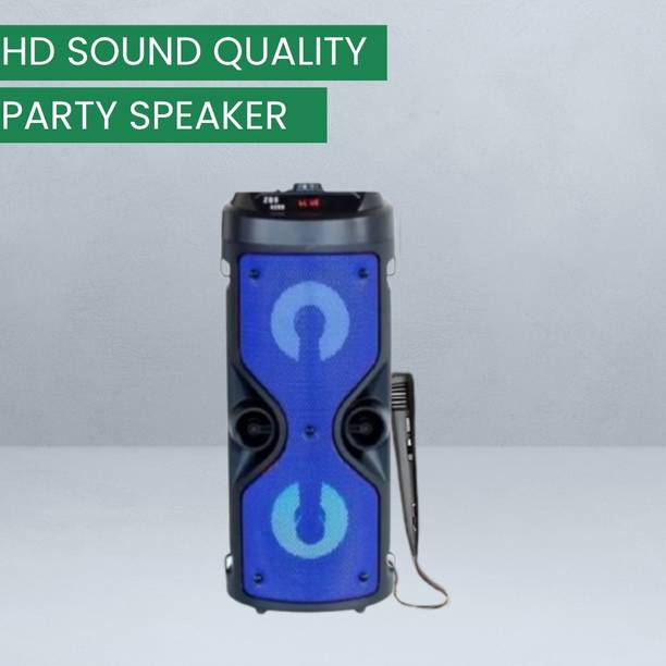 GUGGU Thunder (WIRELESS BLUETOOTH PARTY SPEAKER) Stereo Sound With Karaoke MicT373 30 W Bluetooth Party Speaker