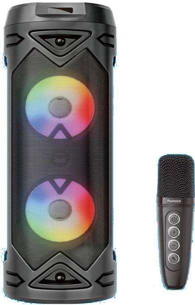 Smartbeats HERO 40W High Bass Party Speaker with Wireless Mic RGB Lights 6 Hours Battery 40 W Bluetooth Party Speaker