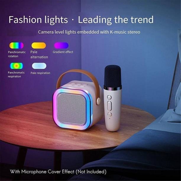 Smarty K12 speaker Colour Changing Karaoke Mike Bluetooth Party ghj5 56 W Bluetooth Party Speaker