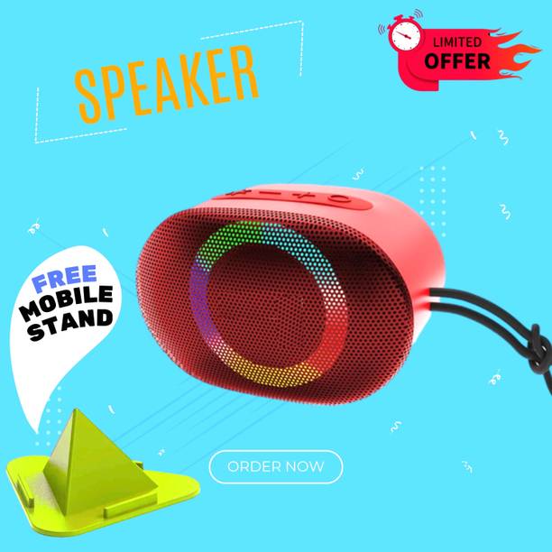 FRONY 10W Bluetooth Speaker with 6 Hours Wireless Playback ,RGB Light speakerFJ94 10 W Bluetooth Party Speaker