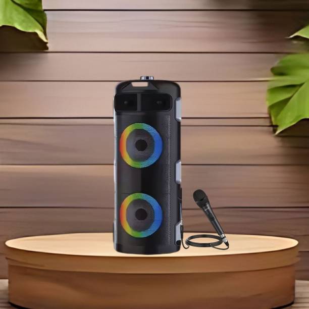 GUGGU DJ Box 40W Bluetooth Home Audio Speaker & FM Radio with Mic ,USB Pen DriveSF317 40 W Bluetooth Party Speaker