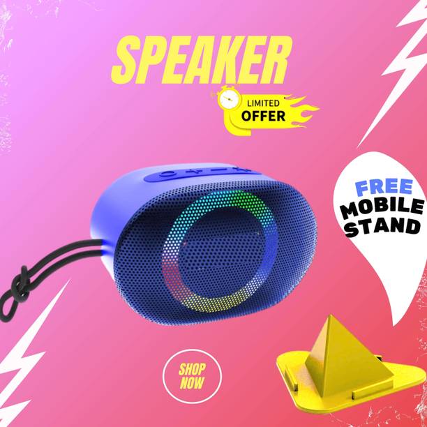 Clairbell 10W Bluetooth Speaker with 6 Hours Wireless Playback ,RGB Light speakerGH14 10 W Bluetooth Party Speaker