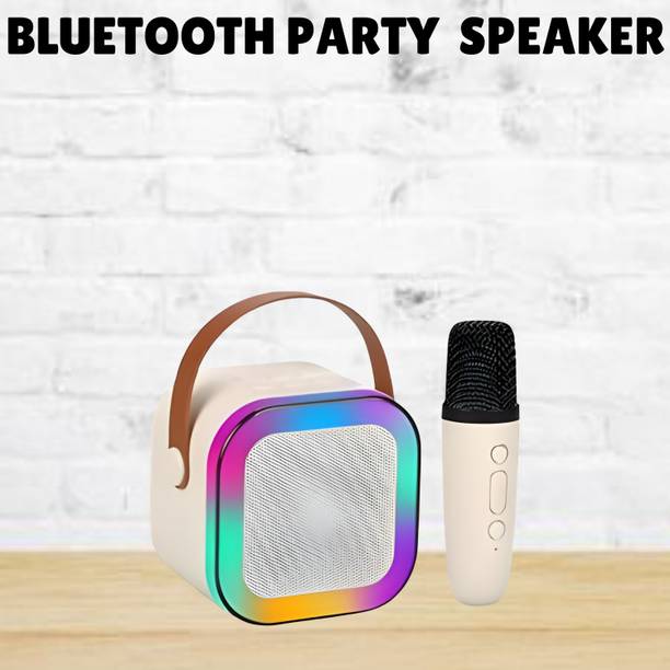 FRONY Bluetooth Speaker with Wireless Karaoke Mic, 6Hrs...