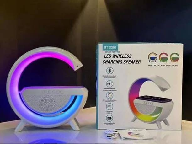 ENMORA G Shape Bluetooth Speaker with Wireless Charger Home Audio asd7 56 W Bluetooth Party Speaker