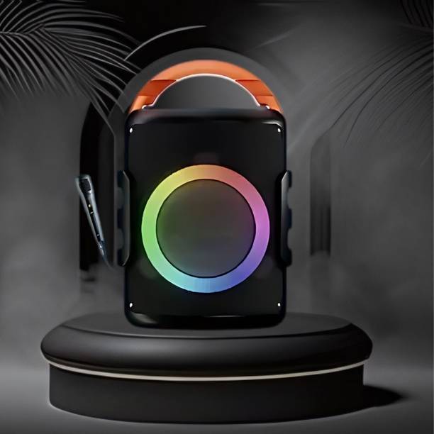 FRONY DJ Box 20W Bluetooth Speaker with FM Radio, Mic, RGB Light & 4 hour's backJK296 20 W Bluetooth Party Speaker