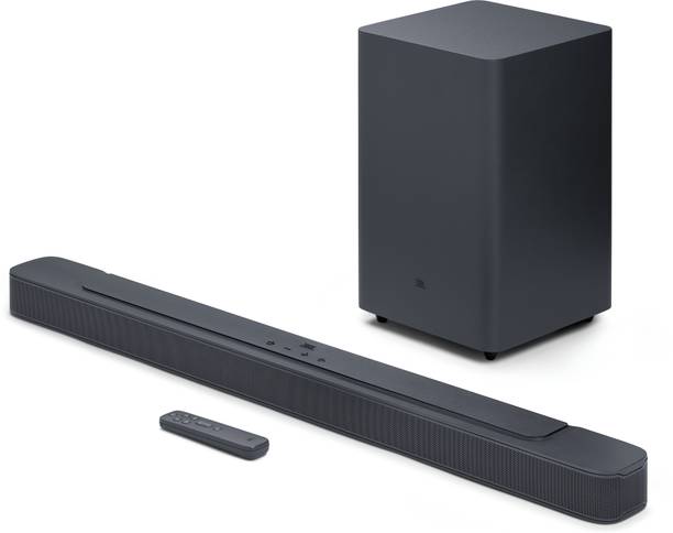 JBL Bar 2.1 Deep Bass (MK2), Dolby Digital, Wireless 6.5″ Subwoofer, HDMI 300 W Bluetooth Soundbar