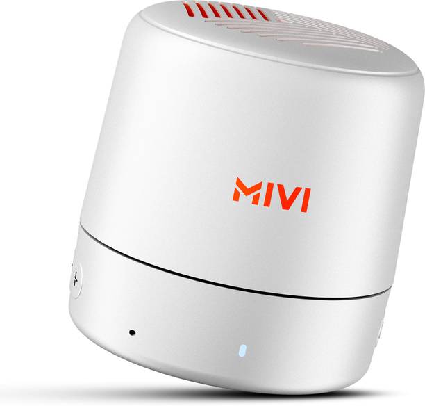 Mivi Play 12HRS Playback, Bass Boosted,TWS Feature, IPX4 5 W Portable Bluetooth Speaker