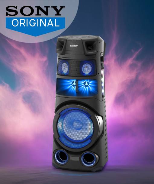 SONY MHC-V83D Party Speaker with Bluetooth Connectivity, Karaoke, Gesture Control Bluetooth Tower Speaker