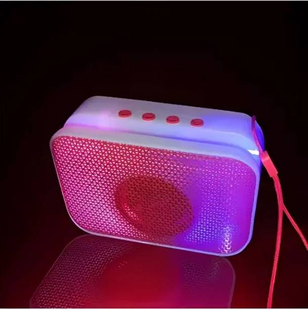 house of common Wireless Rechargeable Portable Enhanced Bass Audio Bluetooth Speaker 5 W with Google, Alexa & Siri Assistant Smart Speaker