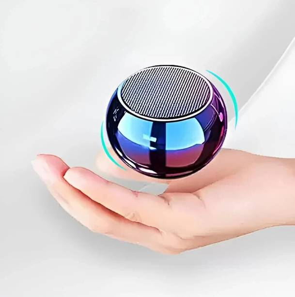 FD1 M3 PLUS MINI BLUETOOTH SPEAKER DYNAMIC METAL BODY WITH HIGH BASS SOUND with Google, Alexa & Siri Assistant Smart Speaker