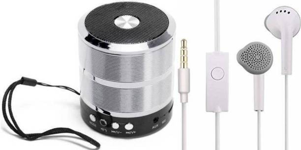 SSVOCATIONPOINT Combo Pack Hifi Sound Speaker With FM Mode With Earphone Good Sound with Google Assistant Smart Speaker