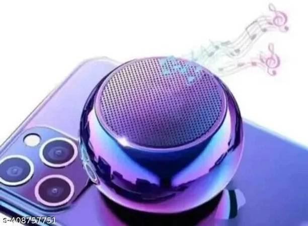 Sandy NEW M3 Portable Bluetooth Mini Dynamic Metal Sound with Google, Alexa & Siri Assistant Smart Speaker