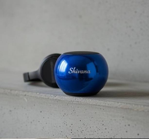 FITRIC Mini boost ||Blue Mini Bluetooth speaker M4-S57 with Google & Siri Assistant Smart Speaker