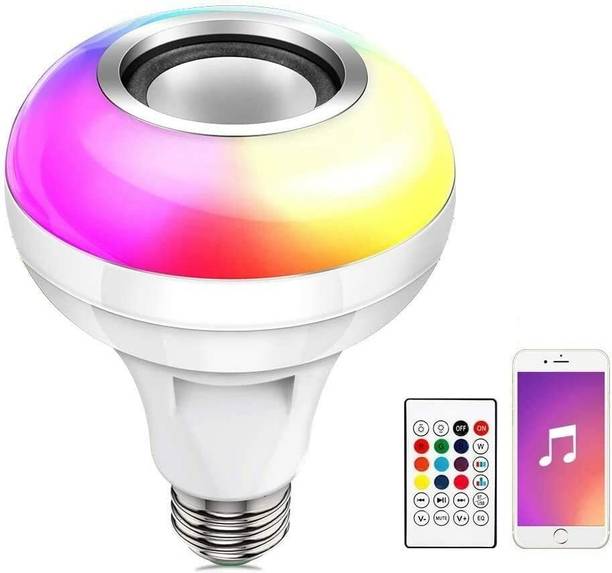Antrastya Led Wireless Light Bulb with Speaker RGB Music Light Smart Bulb