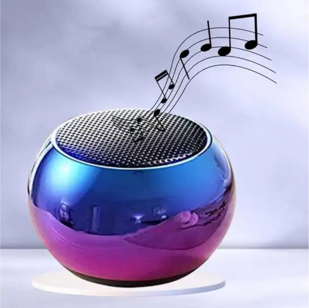 icall Portable bluetooth M3_74 Mini Speaker Dynamic Metal Sound With High Bass with Google, Alexa & Siri Assistant Smart Speaker