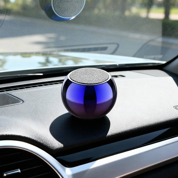 Shivana Mini Bluetooth Speaker, Mini Boost, M4 Wireless Coin Speaker with Google & Siri Assistant Smart Speaker