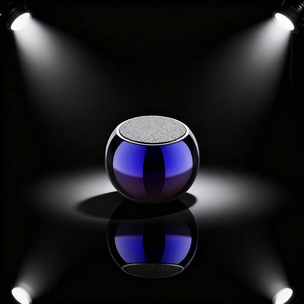 Shivana Mini Bluetooth Speaker, Mini Boost, M4 Wireless Coin Speaker with Google & Siri Assistant Smart Speaker