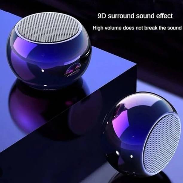 RGV M4 Mini Boost Portable Bluetooth Mini Dynamic Metal Sound with Google, Alexa & Siri Assistant Smart Speaker