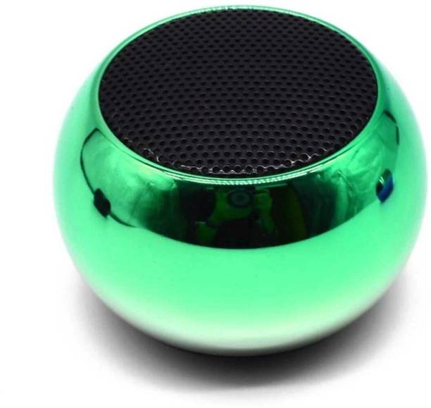 AJ HUB Green Mini boost Indoor/Outdoor Music Speaker with Google, Alexa & Siri Assistant Smart Speaker
