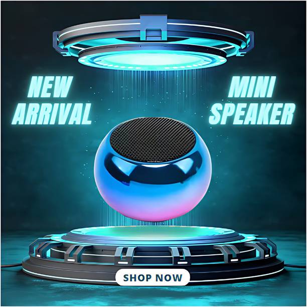 VINEWORD Speaker Mini Bluetooth Speaker 4D Extra Bass with Google Assistant Smart Speaker