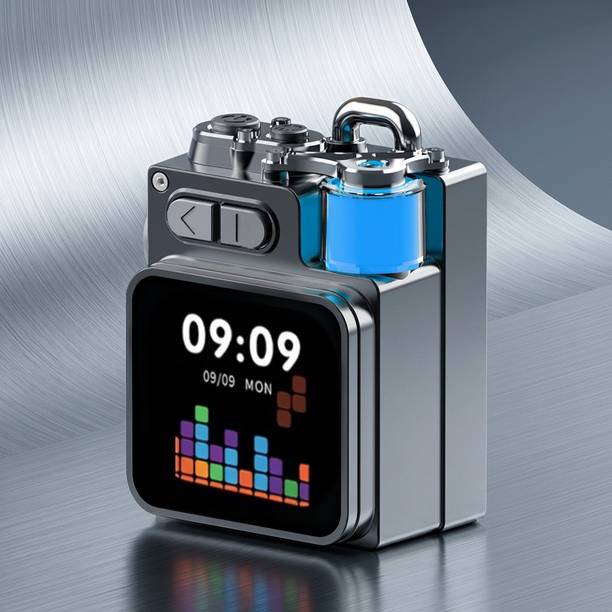 Divine creation Mini Bluetooth Speaker, Smart Wireless Portable Speaker with Touchscreen with Google Assistant Smart Speaker