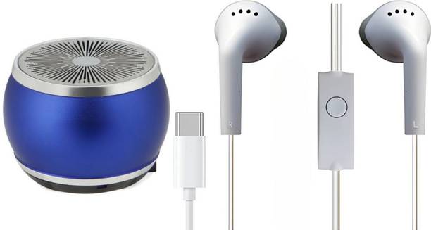 SSVOCATIONPOINT Combo Pack A1 Sound Speaker With FM Mode With A1 Sound Earphone 1.2M with Google Assistant Smart Speaker