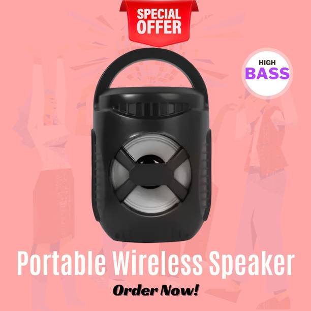 Clairbell Bluetooth Speaker 10W Portable Outdoor Speaker With HD Sound And RGB LghtD431 10 W Bluetooth Soundbar