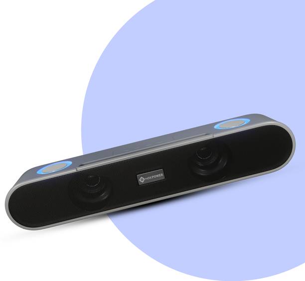 MAK POWER High Power Music System, Strong Bass, Elegant Design, Wireless 10 W Bluetooth Soundbar