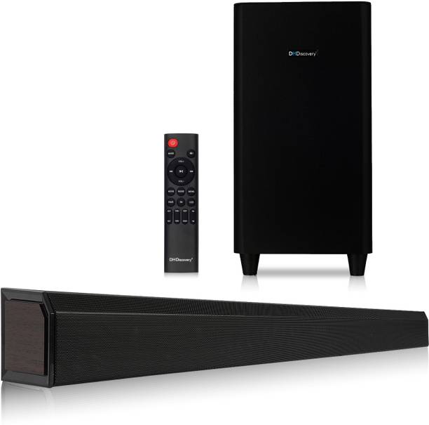 DH Discovery DH-1201 with 380W 3D Loud Sound, Touch Control Panel, 3 EQ Modes 380 W Bluetooth Soundbar