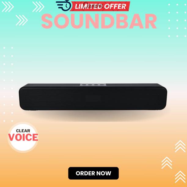 Clairbell Bluetooth Soundbar Speaker 12Hrs Playback, HD Stereo for Phone/PC/TV/Laptopi446 20 W Bluetooth Soundbar