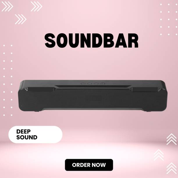 GUGGU 20W Bluetooth Soundbar with 4 Hours Wireless Playback Bluetooth Speakers5DX451 20 W Bluetooth Soundbar