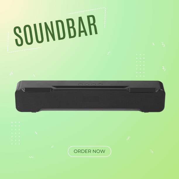 Clairbell 20W Bluetooth Soundbar with 4 Hours Wireless Playback Bluetooth SpeakersC1V296 20 W Bluetooth Soundbar