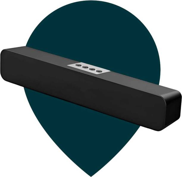 Bxeno with 3D Surround Sound | 8 Hour Playtime | 5.3V | 10 W Bluetooth Soundbar